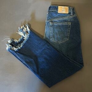 We The Free "The Maggie" Mid Rise Straight Leg Jeans